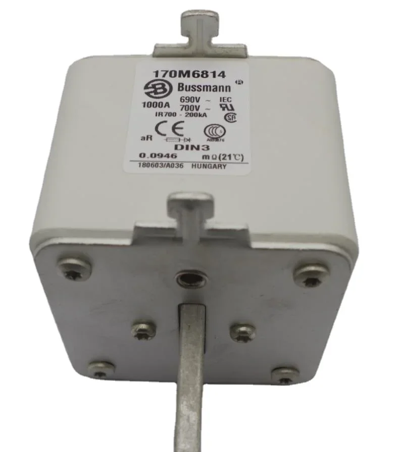 1000A 700V Thermal Fuse Quality Car Fuse Holders 170M6814 Safety Low Voltage Fuse
1000A 700V Thermal Fuse Quality Car Fuse Holders 170M6814 Safety Low Voltage Fuse