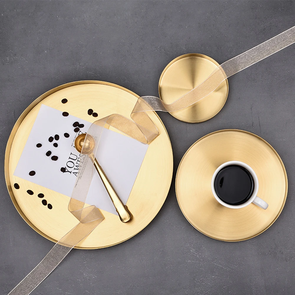 Kitchen Stainless Steel Storage Tray Decorative Round Trays Organizer Jewelry Display Plate Gold Shape Tray Kitchen Storage
Kitchen Stainless Steel Storage Tray Decorative Round Trays Organizer Jewelry Display Plate Gold Shape Tray Kitchen Storage