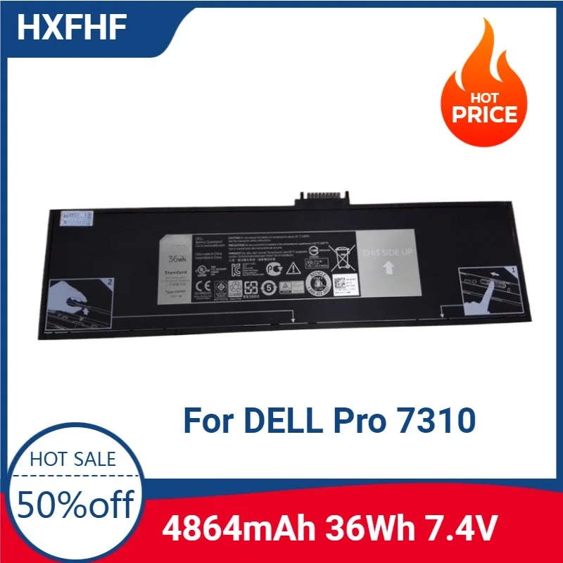 New High-quality Battery HXFHF 7.4V 36WH Laptop Battery for DELL Pro 7310 VJF0X Venue 11 Pro (7130) 11 Pro (7139)
New High-quality Battery HXFHF 7.4V 36WH Laptop Battery for DELL Pro 7310 VJF0X Venue 11 Pro (7130) 11 Pro (7139)