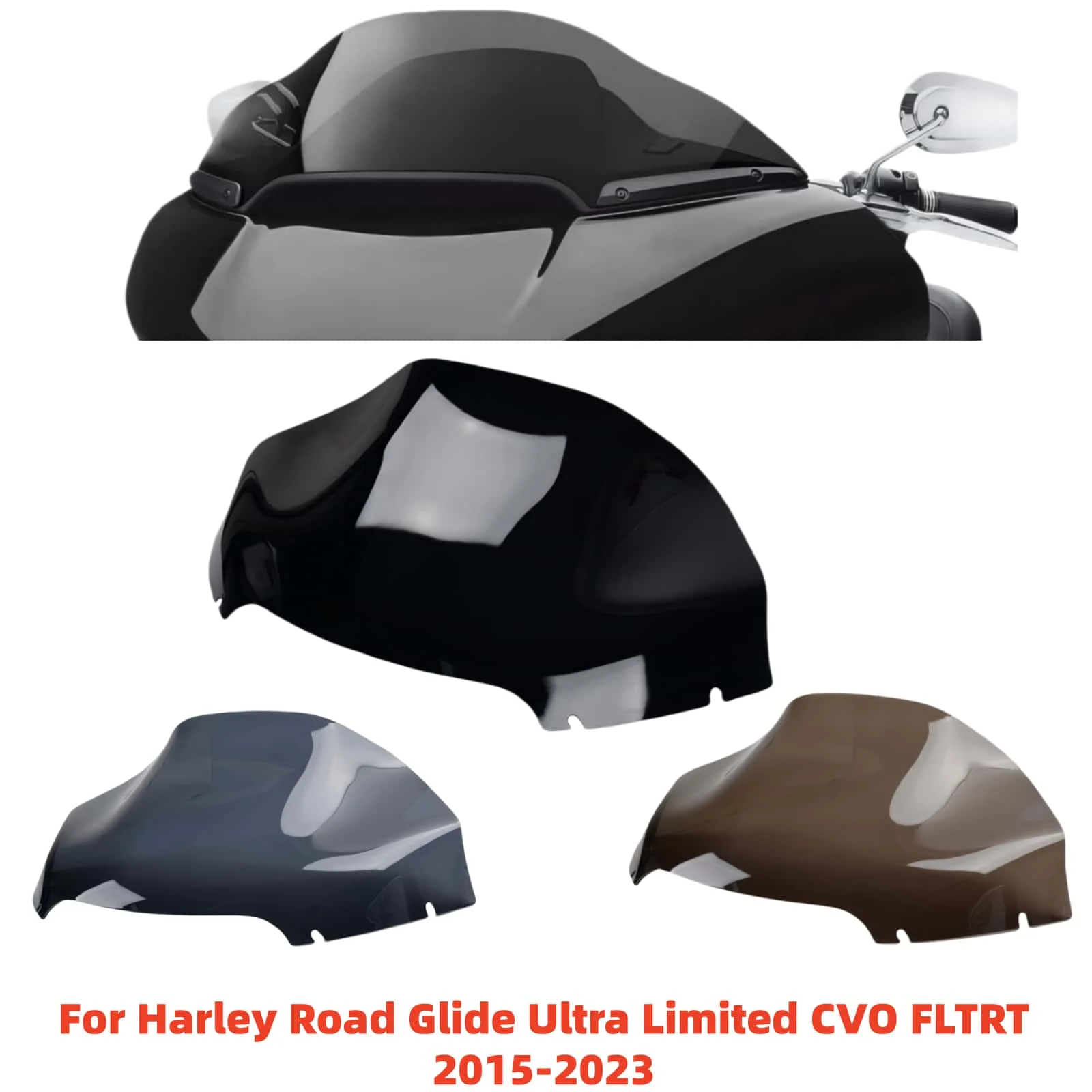 For Harley Road Glide Ultra Limited CVO FLTRT 2015-2023 Accessories Motorcycle Cycle Wave Windshield Fairing Windscreen 13Inch
For Harley Road Glide Ultra Limited CVO FLTRT 2015-2023 Accessories Motorcycle Cycle Wave Windshield Fairing Windscreen 13Inch