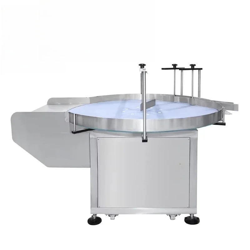 Automatic Electric Turntable round Rotary Plastic Glass Bottle Unscrambler and Sorting Feeder for Food Application
Automatic Electric Turntable round Rotary Plastic Glass Bottle Unscrambler and Sorting Feeder for Food Application