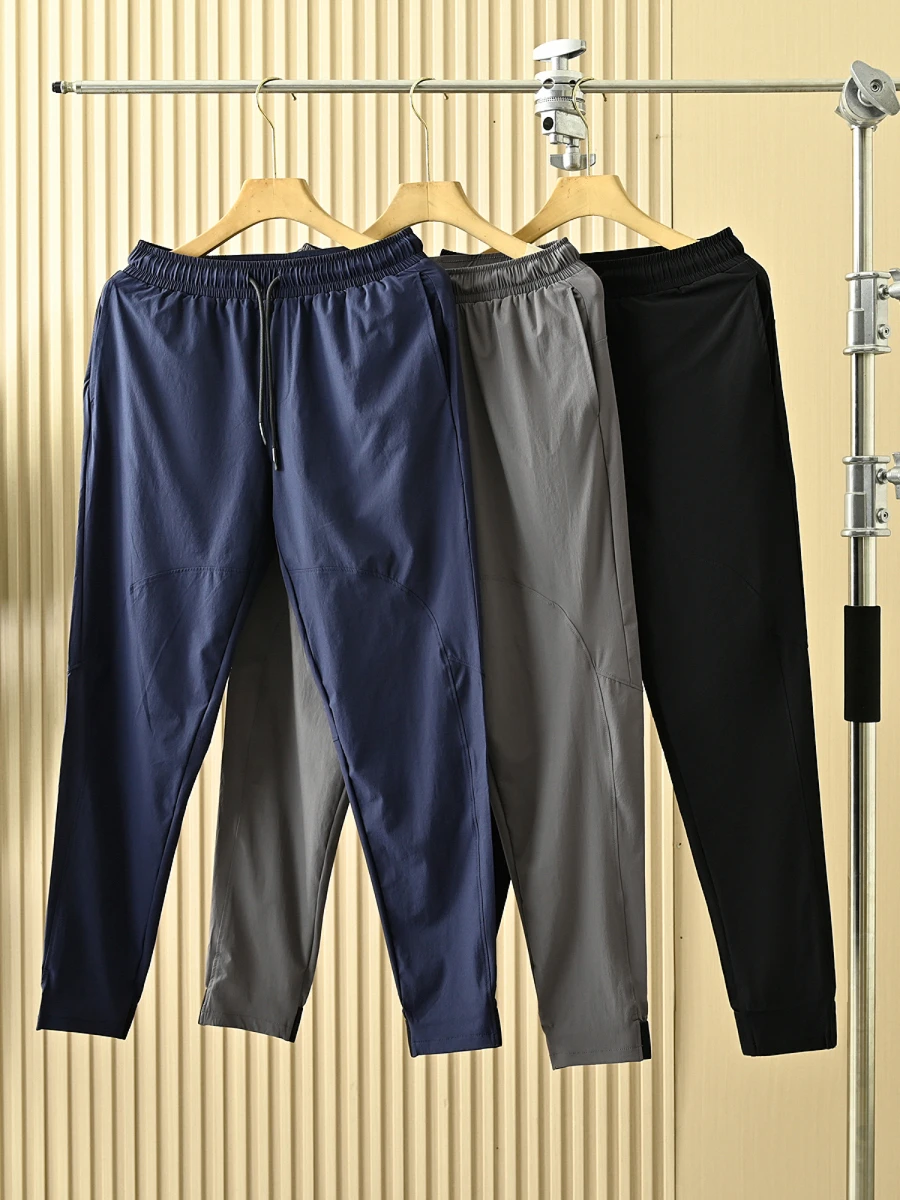 Outdoor Running Cool Sensation Breathable Summer Men's Fitn Thin Qui Dry ket Long Pants Elastic Waist Pants
Outdoor Running Cool Sensation Breathable Summer Men's Fitn Thin Qui Dry ket Long Pants Elastic Waist Pants