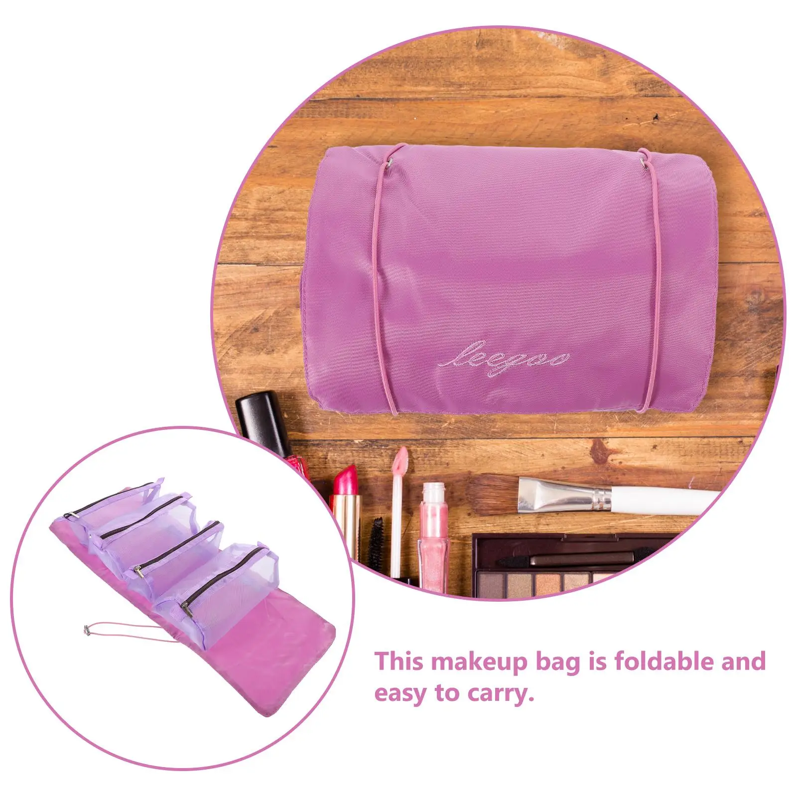 4 in 1 Bag Large Capacity Portable Makeup ganizer Detachable Travel Toiletry Bag Hanging Removable Folding Storage
4 in 1 Bag Large Capacity Portable Makeup ganizer Detachable Travel Toiletry Bag Hanging Removable Folding Storage