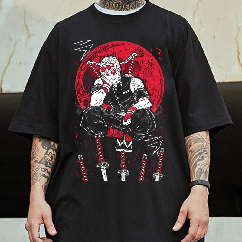 Hot Anime T-shirts Uzui Tengen Print T-shirt For Men Women Cotton Oversized T-shirts Short Sleeve Tees Manga Shirts Unisex Tops
Hot Anime T-shirts Uzui Tengen Print T-shirt For Men Women Cotton Oversized T-shirts Short Sleeve Tees Manga Shirts Unisex Tops