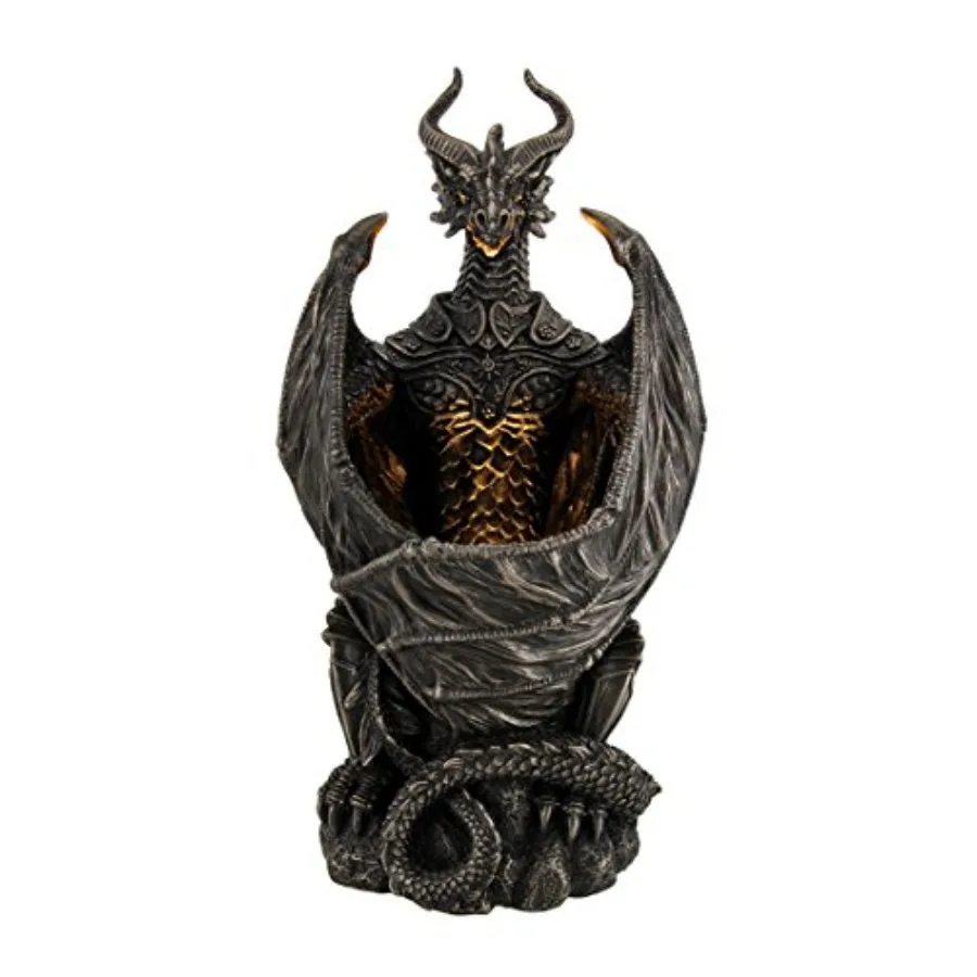 Veronese Design Guardian of The Light Armored Dragon LED Night Light Statue 10 Inch
Veronese Design Guardian of The Light Armored Dragon LED Night Light Statue 10 Inch