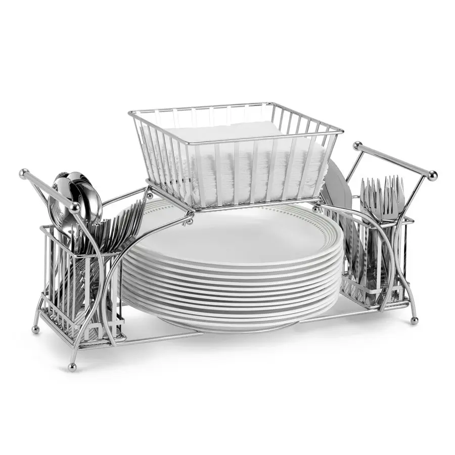 Utensil Caddy Use For Napkin, Cutlery, Plate Holder Stackable Flatware Caddy, Tabletop Organizer Ideal for Dining Table, Party,
Utensil Caddy Use For Napkin, Cutlery, Plate Holder Stackable Flatware Caddy, Tabletop Organizer Ideal for Dining Table, Party,