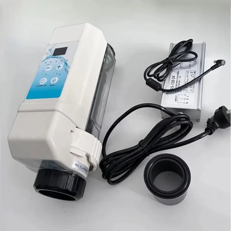High Quality DC24V PVC PC Salt Chlorine Machine Swimming Pool Disinfection Direct Factory Sales Essential Pool Accessory
High Quality DC24V PVC PC Salt Chlorine Machine Swimming Pool Disinfection Direct Factory Sales Essential Pool Accessory