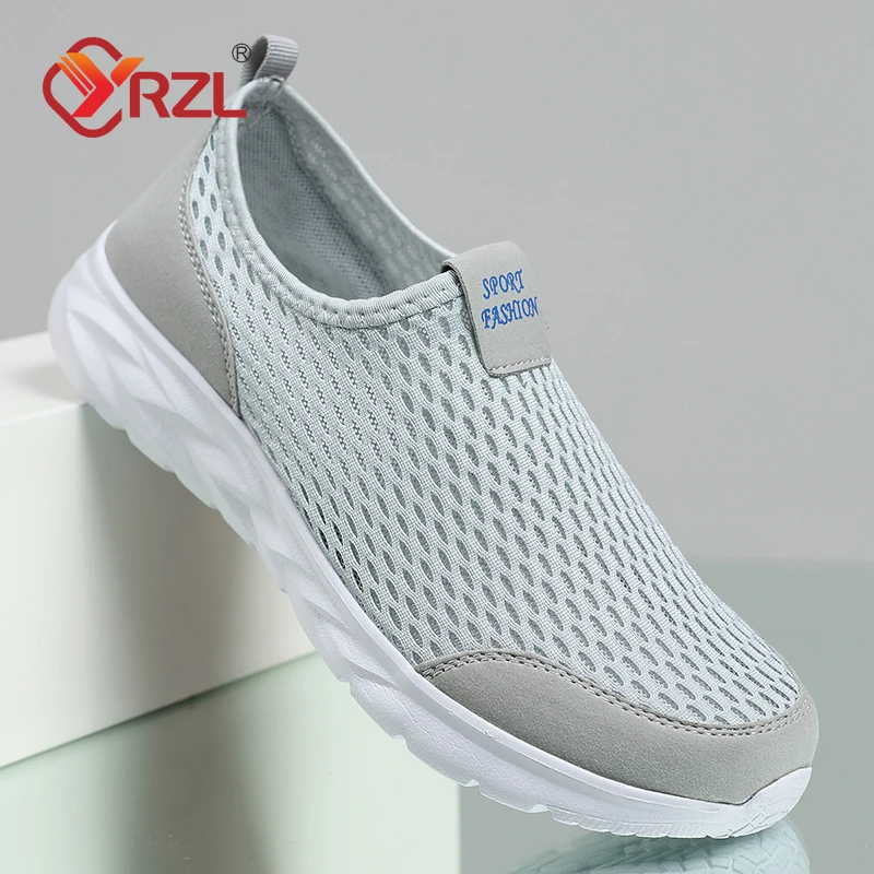 YRZL Men's Sneakers Women Breathable Mesh Casual Shoes Outdoor Non-Slip Big Size Loafers Walking Lightweight Male Tennis Shoes
YRZL Men's Sneakers Women Breathable Mesh Casual Shoes Outdoor Non-Slip Big Size Loafers Walking Lightweight Male Tennis Shoes