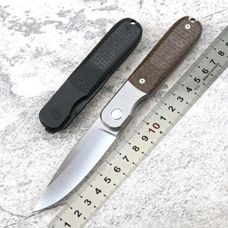 Стальной нож-Флиппер TRSKT K110, карманные ножи, нож для кемпинга, складные ножи для выживания, ручка из льняного + титанового сплава, Прямая поставка
Стальной нож-Флиппер TRSKT K110, карманные ножи, нож для кемпинга, складные ножи для выживания, ручка из льняного + титанового сплава, Прямая поставка