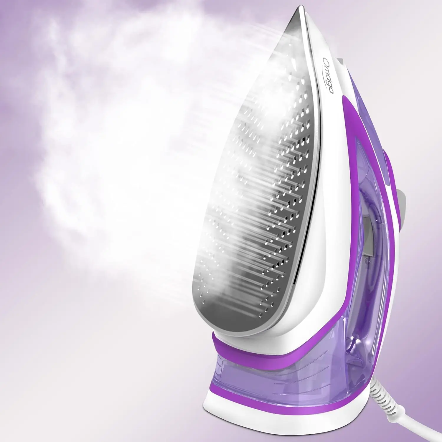 Clothes Steam Iron, 1750W Rapid Heating with Powerful Steam, 15.21oz (450ml) Large Water Tank, Ceramic Soleplate, Drip-Free, Self-Cleaning, Triple Auto Shutoff for Home Laundry Use
Clothes Steam Iron, 1750W Rapid Heating with Powerful Steam, 15.21oz (450ml) Large Water Tank, Ceramic Soleplate, Drip-Free, Self-Cleaning, Triple Auto Shutoff for Home Laundry Use