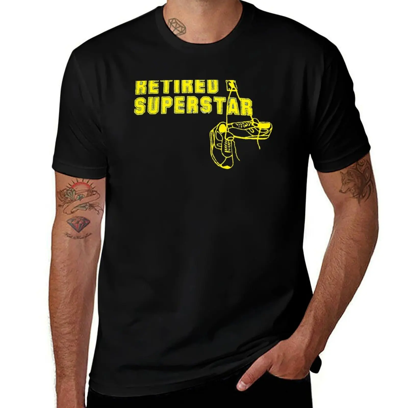 Retired Superstar T-Shirt Big and Tall Basic Tee Shirt
Retired Superstar T-Shirt Big and Tall Basic Tee Shirt