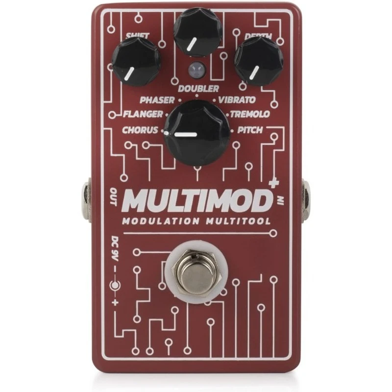 CP-506 Multimod 7 Mode Guitar Effects Pedal Chorus Flanger Phaser Doubler Vibrato Tremolo Pitch Shifter
CP-506 Multimod 7 Mode Guitar Effects Pedal Chorus Flanger Phaser Doubler Vibrato Tremolo Pitch Shifter