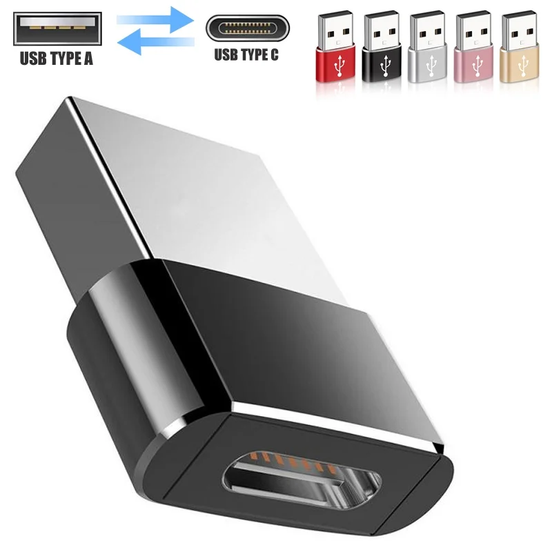 1/5pcs USB 2.0 to USB C Adapter Hi-Speed USB Type C Female to USB Male Fast Charging Data Sync OTG For Laptops Adapter Converter
1/5pcs USB 2.0 to USB C Adapter Hi-Speed USB Type C Female to USB Male Fast Charging Data Sync OTG For Laptops Adapter Converter