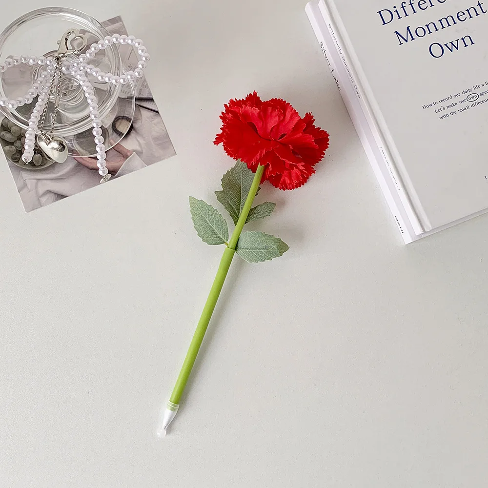 4Pcs Artificial Flower Flower Ballpoint Pen Carnation Rose Teacher's Day Gift Neutral Gel Pens Writing Smoothly Blue Ink
4Pcs Artificial Flower Flower Ballpoint Pen Carnation Rose Teacher's Day Gift Neutral Gel Pens Writing Smoothly Blue Ink