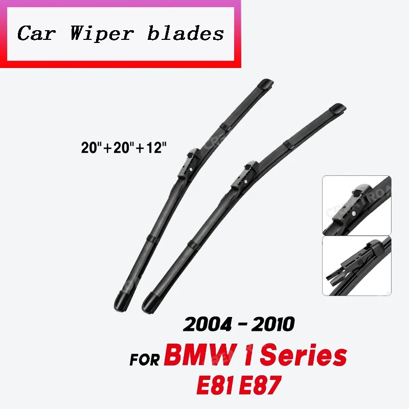 Wiper LHD Front & Rear Wiper Blades Set For BMW 1 Series E81 E87 2004 - 2010 Windshield Windscreen Window Brush 20'+20'+12'
Wiper LHD Front & Rear Wiper Blades Set For BMW 1 Series E81 E87 2004 - 2010 Windshield Windscreen Window Brush 20'+20'+12'