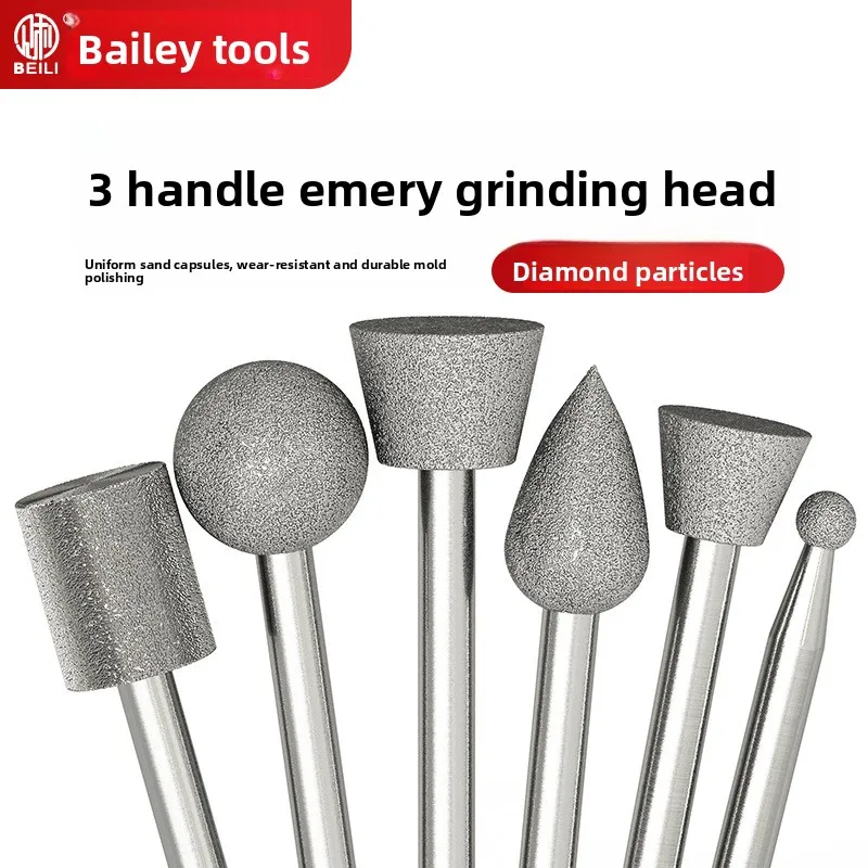 Diamond grinding head, raw stone polishing, peeling, jade carving tool, diamond circular cylinder, rust removal
Diamond grinding head, raw stone polishing, peeling, jade carving tool, diamond circular cylinder, rust removal