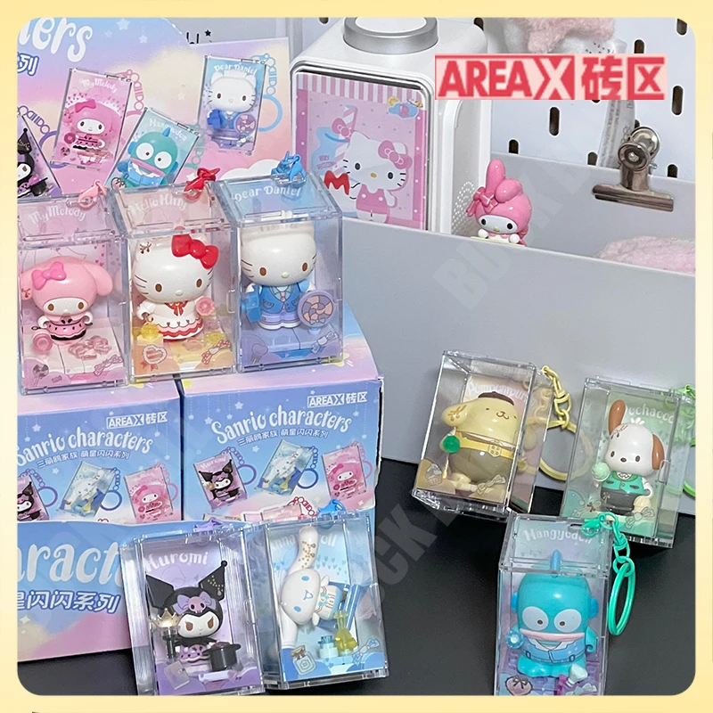 AREA-X Sanrio Characters Building Blocks Keychains Bag Pendant Hello Kitty Kuromi My Melody Cute Collectible Gift For Girls
AREA-X Sanrio Characters Building Blocks Keychains Bag Pendant Hello Kitty Kuromi My Melody Cute Collectible Gift For Girls
