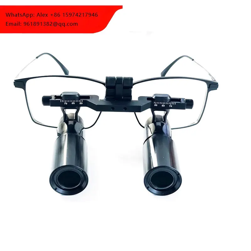 BURITE 4.0X 5.0X 6.0X Flip-up Metal Kepler Custom Portable Dental Surgical 6x Magnification Magnifier Adjustable PD
BURITE 4.0X 5.0X 6.0X Flip-up Metal Kepler Custom Portable Dental Surgical 6x Magnification Magnifier Adjustable PD