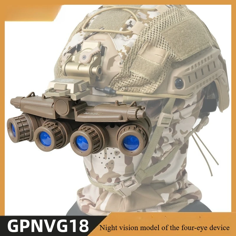 GPNVG18 Four Tube Four Eye Night Vision Device Model - Tactical Helmet Accessory
GPNVG18 Four Tube Four Eye Night Vision Device Model - Tactical Helmet Accessory