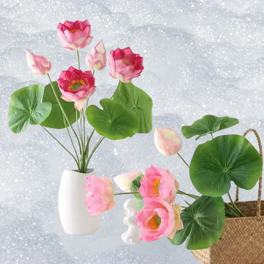 Custom Lotus Artificial Flower Bouquet | Wedding Party Decor and Gift | Handmade Floral Arrangement
Custom Lotus Artificial Flower Bouquet | Wedding Party Decor and Gift | Handmade Floral Arrangement