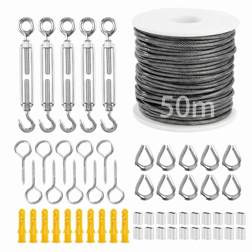 304 Stainless Steel Stainless Steel Cable Rope Heavy Duty PVC Coated Heavy Duty Wire Cable Roll Kits Stainless Steel
304 Stainless Steel Stainless Steel Cable Rope Heavy Duty PVC Coated Heavy Duty Wire Cable Roll Kits Stainless Steel