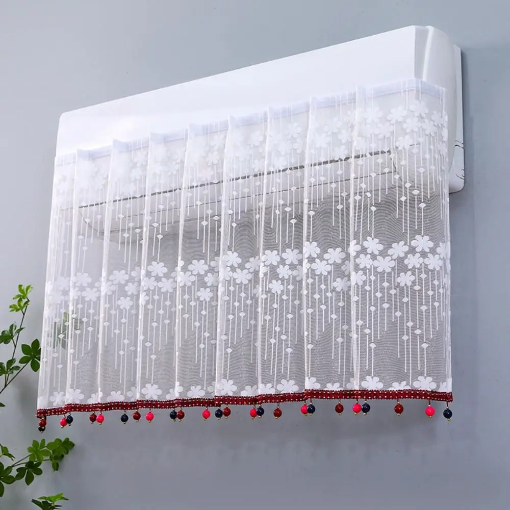 Anti-direct Blowing Air Conditioner Windproof Cover Washable Universal Size Dust-proof Hanging Cover Lace Flower Embroidery 
Anti-direct Blowing Air Conditioner Windproof Cover Washable Universal Size Dust-proof Hanging Cover Lace Flower Embroidery