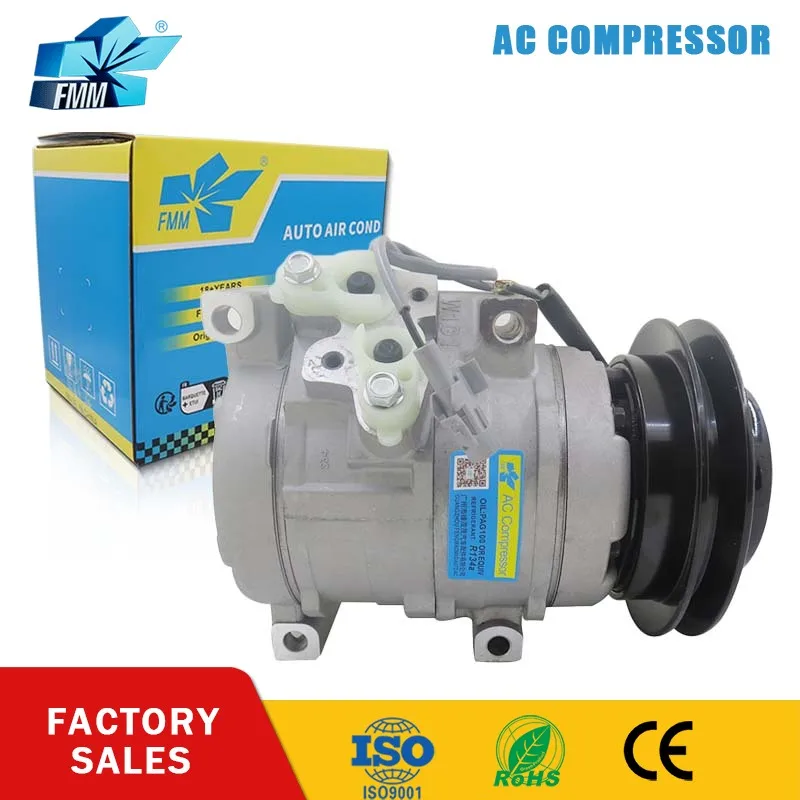 FMM 10S15C A/C AC Compressor for TOYOTA Pickup LAND CRUISER HZJ79L 8832037080 884106A050 447260-6670
FMM 10S15C A/C AC Compressor for TOYOTA Pickup LAND CRUISER HZJ79L 8832037080 884106A050 447260-6670