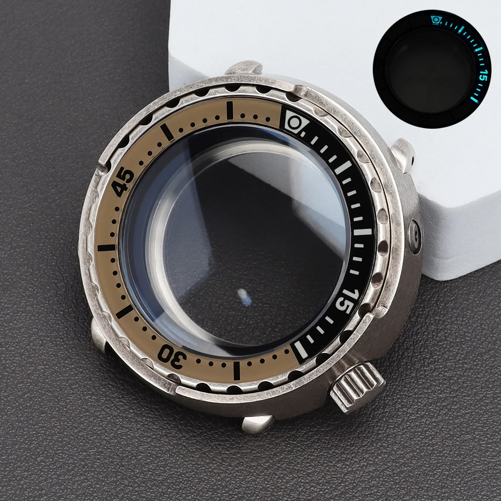 NH35 47mm Men watches case 20BAR Waterproof 316L MOD Accessories Sapphire For NH35 NH36 NH70 7S26 Movement Tuna Canned C3 Bezel
NH35 47mm Men watches case 20BAR Waterproof 316L MOD Accessories Sapphire For NH35 NH36 NH70 7S26 Movement Tuna Canned C3 Bezel