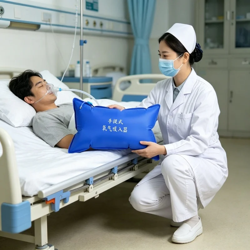 Family Daily Use 42L Oxygen Pack Medical Portable Oxygen Storage Bag Matching Standard Oxygen Inhalation Tube
Family Daily Use 42L Oxygen Pack Medical Portable Oxygen Storage Bag Matching Standard Oxygen Inhalation Tube