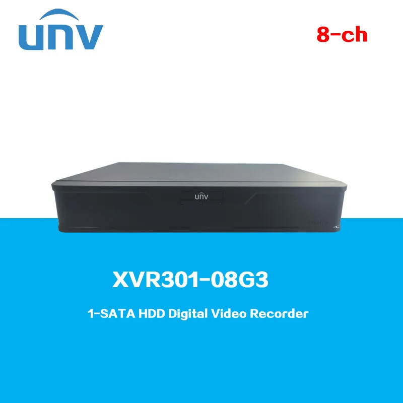 UNV Uniview XVR 4CH 8CH 1-SATA HDD Support TVI, AHD, CVI, CVBS, IP cameras XVR301-04G3 XVR301-08G3 Digital Video Recorder
UNV Uniview XVR 4CH 8CH 1-SATA HDD Support TVI, AHD, CVI, CVBS, IP cameras XVR301-04G3 XVR301-08G3 Digital Video Recorder