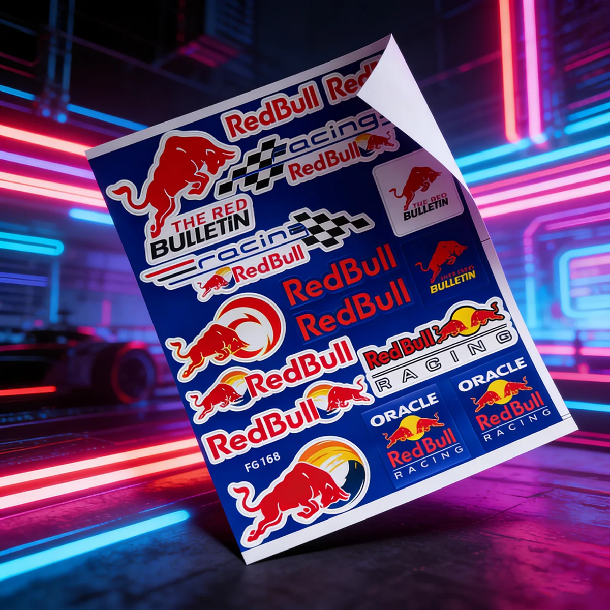 Набор светоотражающих наклеек с логотипом Red Bull Racing для мотоциклетного шлема и бака
Набор светоотражающих наклеек с логотипом Red Bull Racing для мотоциклетного шлема и бака