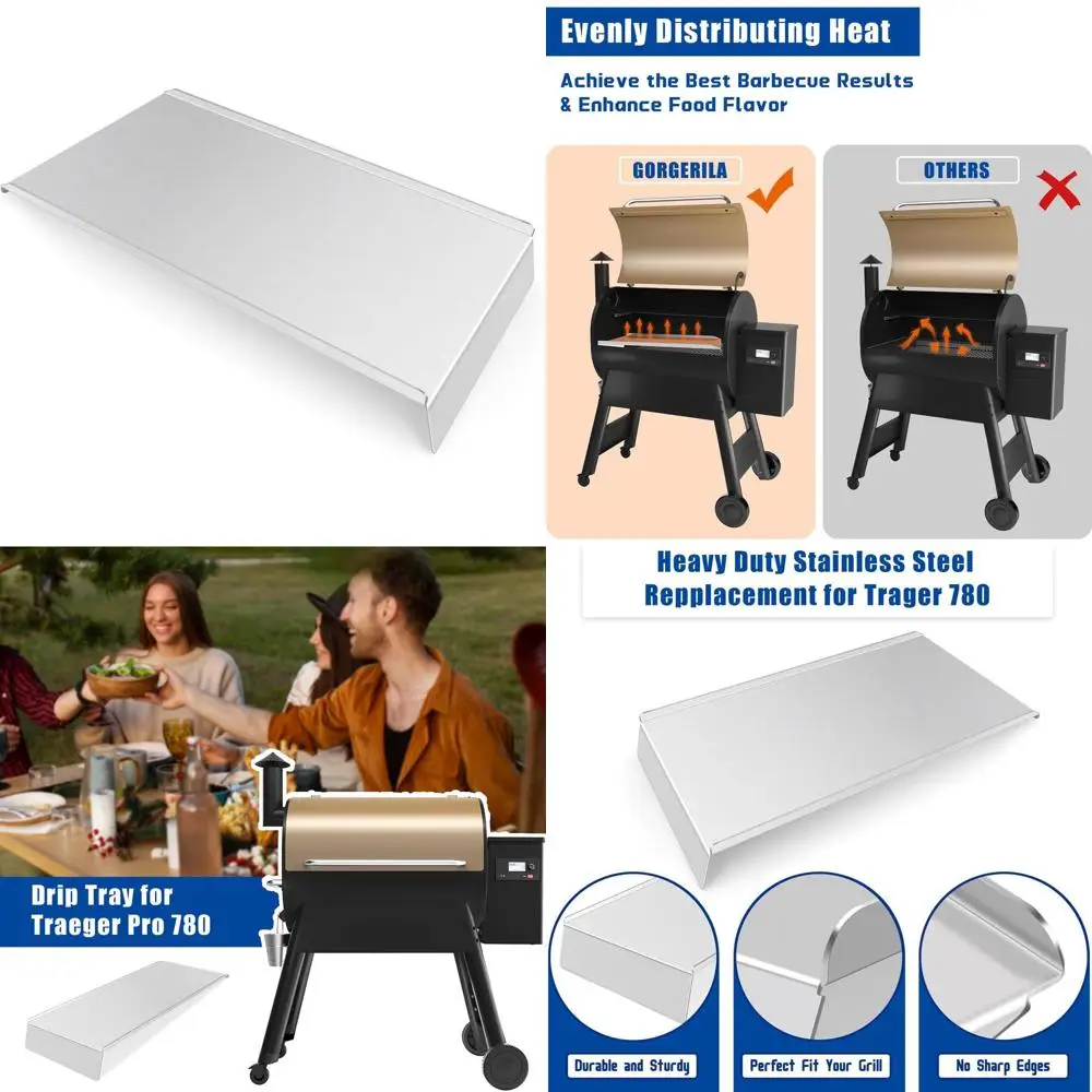 Поддон для сбора жира для грилей серии 780, жиросборник, запасные части и аксессуары
Поддон для сбора жира для грилей серии 780, жиросборник, запасные части и аксессуары