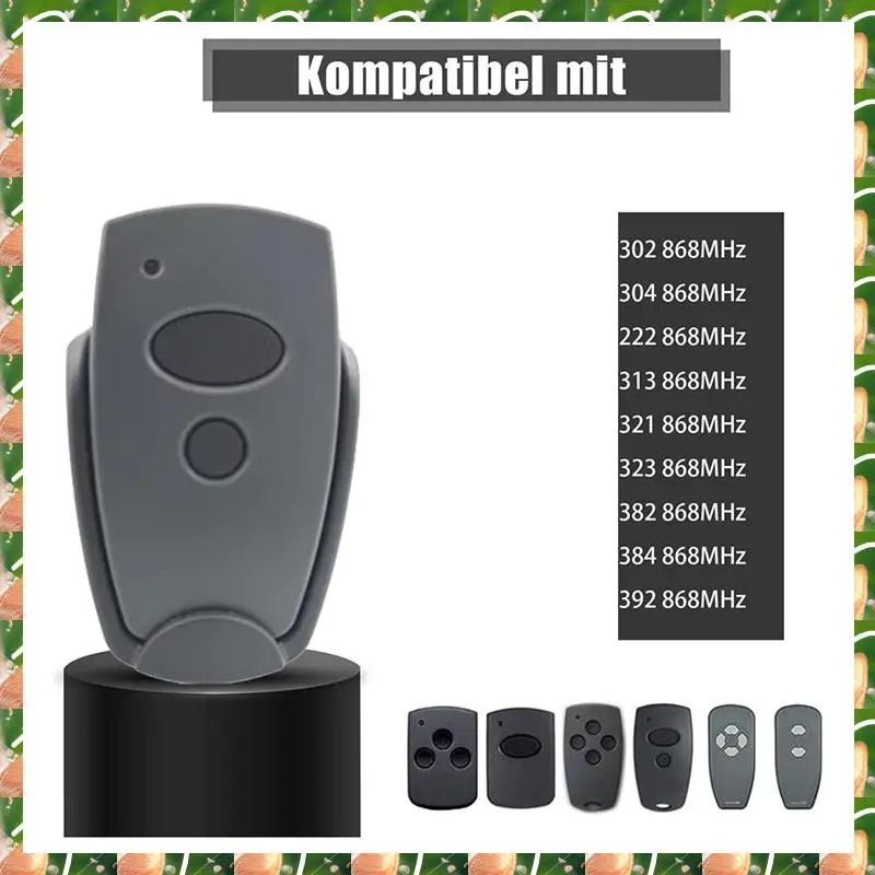 JAJA 3 шт. ручной передатчик для гаражных ворот 868,3 МГц для Marantec D302-868 D304-868 D384-868 D321-868 D323-868
JAJA 3 шт. ручной передатчик для гаражных ворот 868,3 МГц для Marantec D302-868 D304-868 D384-868 D321-868 D323-868