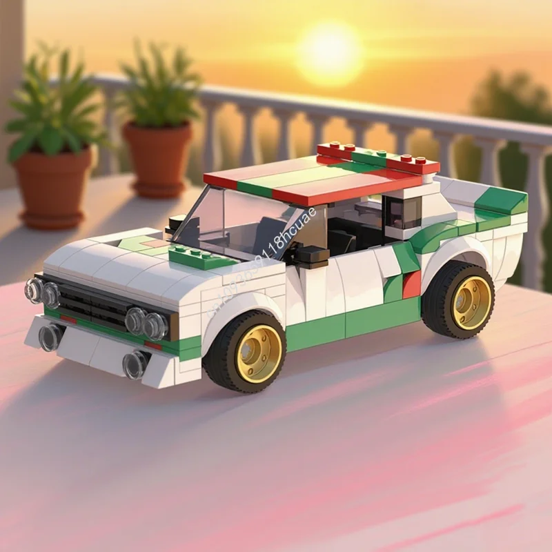 296pcs MOC Fiat Abarth Group 4 Rally City Champions Model Building Blocks Christmas Gifts Toy Construction DIY Idea Brick
296pcs MOC Fiat Abarth Group 4 Rally City Champions Model Building Blocks Christmas Gifts Toy Construction DIY Idea Brick