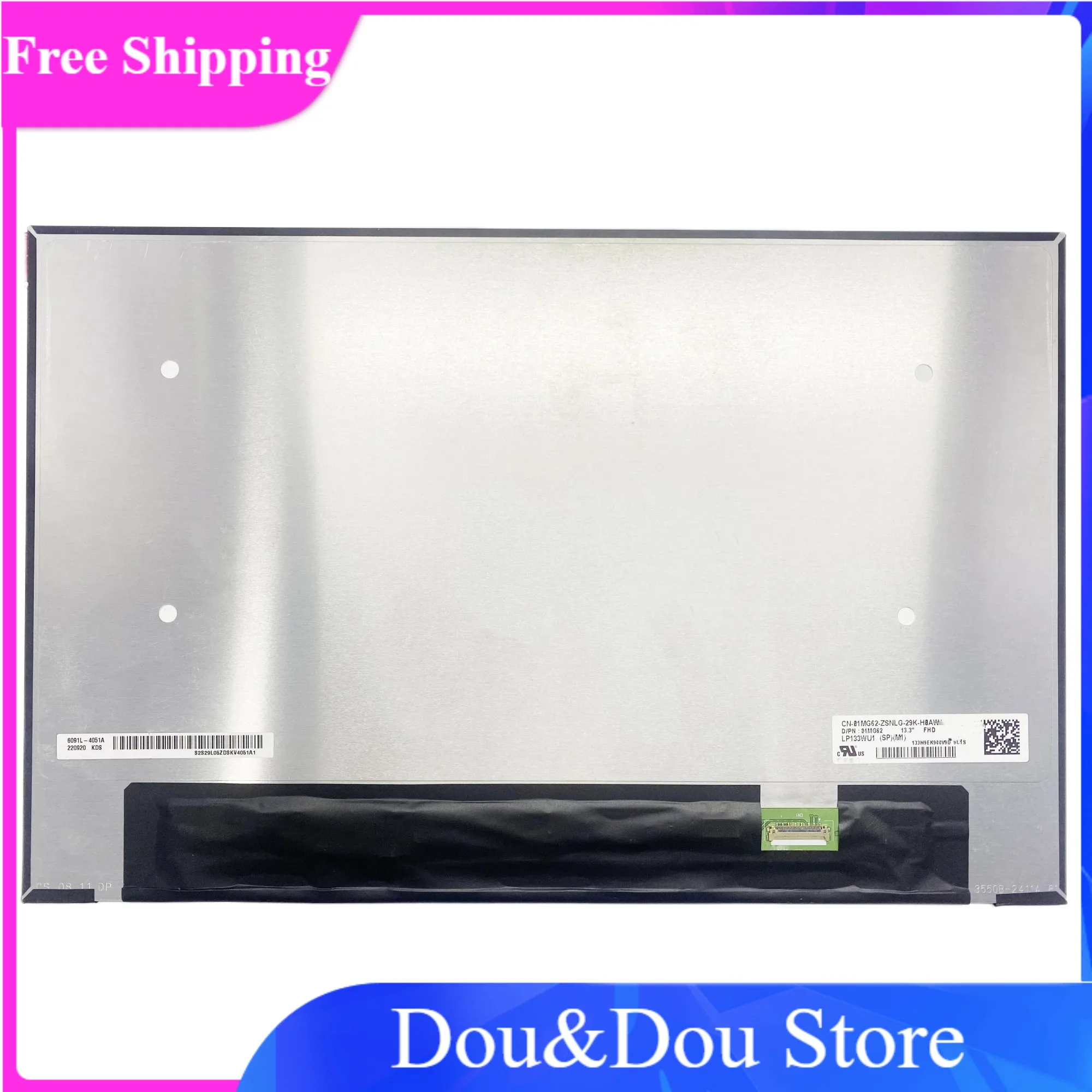 LP133WU1 SPM1 13.3''inch IPS Panel Matrix 1920x1200 Replacement Laptop LCD Screen
LP133WU1 SPM1 13.3''inch IPS Panel Matrix 1920x1200 Replacement Laptop LCD Screen