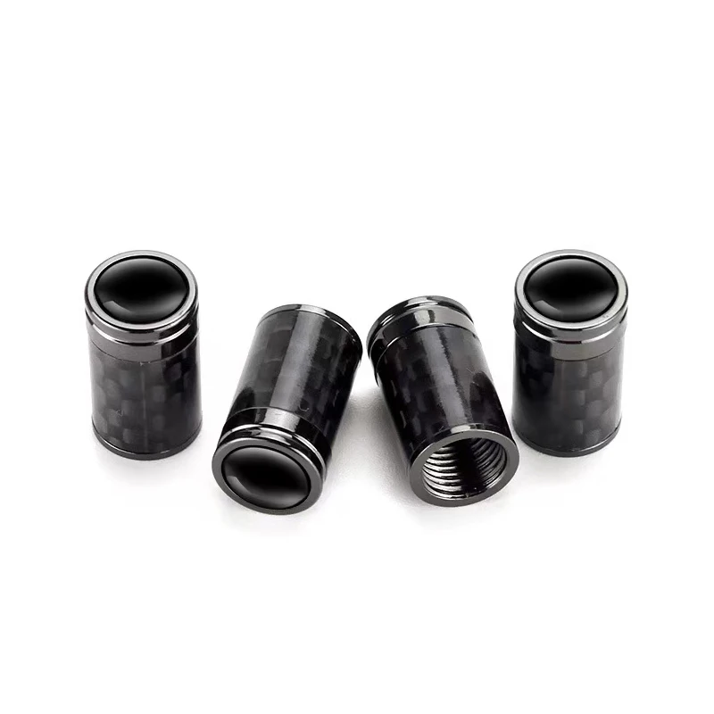 4 pieces automobile tire stem cover carbon brazed tire stem cover aluminum tire wheel stem cover automobile general accessories
4 pieces automobile tire stem cover carbon brazed tire stem cover aluminum tire wheel stem cover automobile general accessories