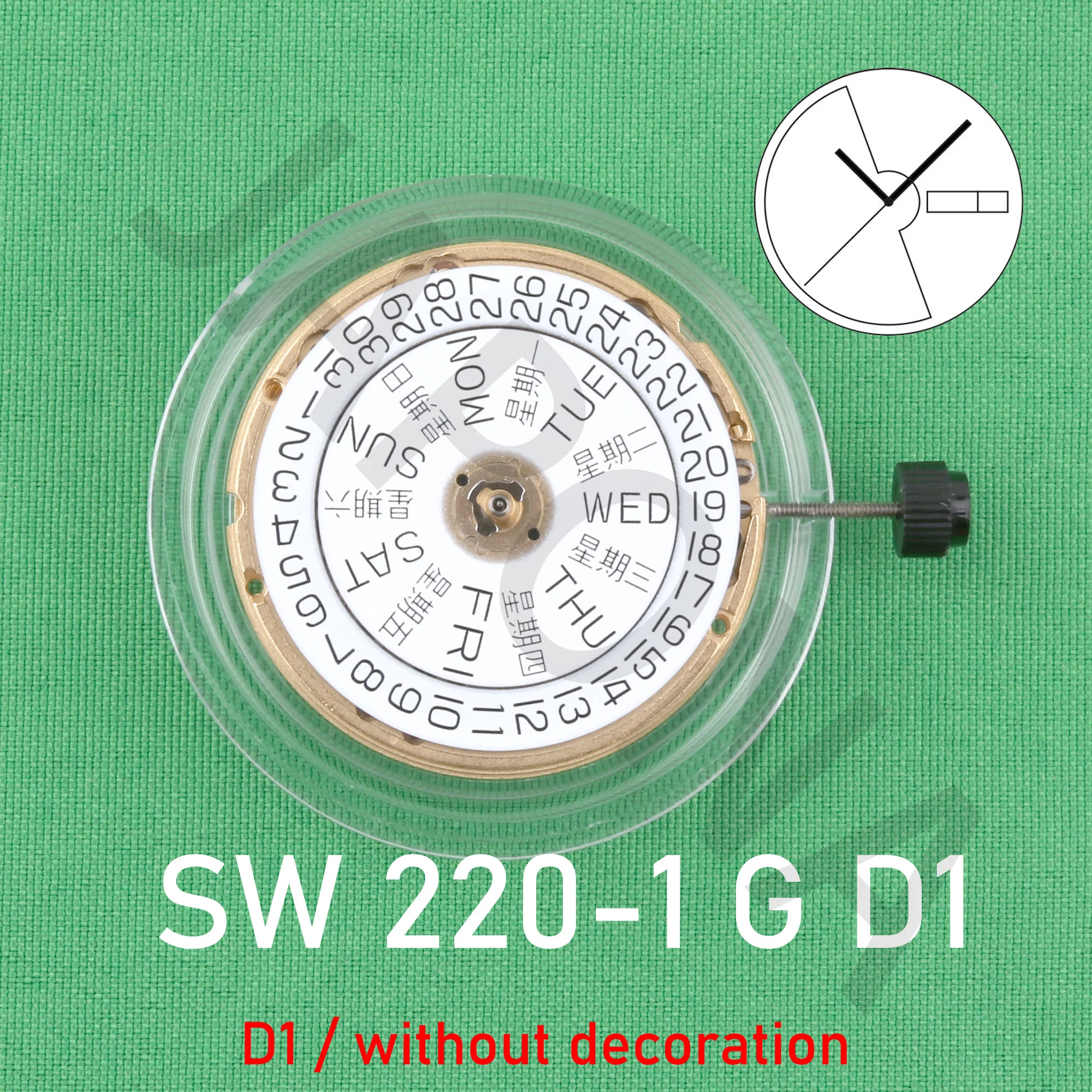 SW220 Sellita SW220-1 золотые часы, новые швейцарские механические часы с быстрой настройкой даты и дня
SW220 Sellita SW220-1 золотые часы, новые швейцарские механические часы с быстрой настройкой даты и дня