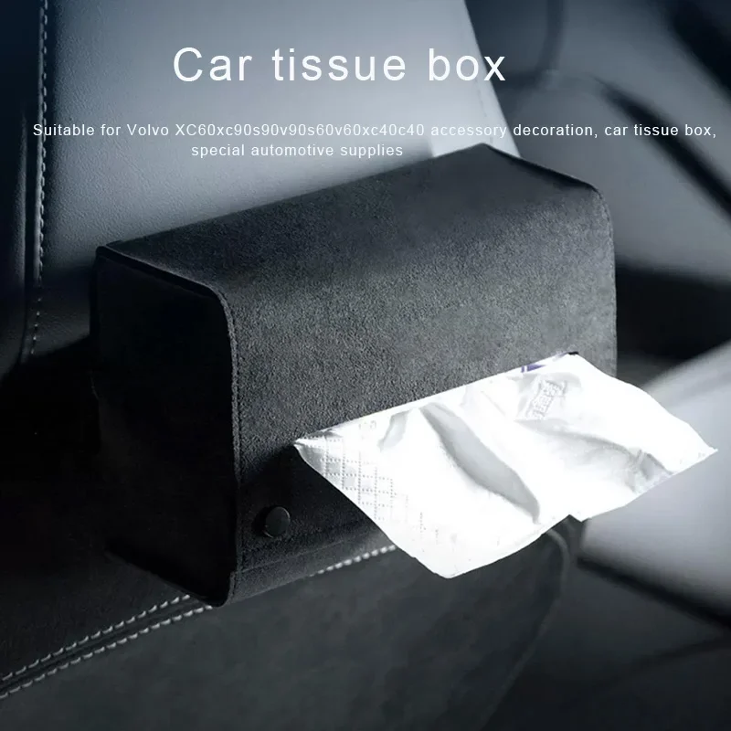 For Volvo XC60 xc90 s90 v90 s60 v60 xc40 c40 accessory decoration car tissue box special automotive supplies
For Volvo XC60 xc90 s90 v90 s60 v60 xc40 c40 accessory decoration car tissue box special automotive supplies