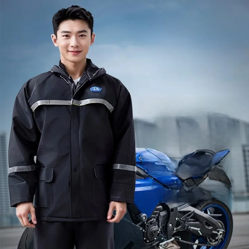 Thiened Separate Sle Adult Motorcycle Raincoat Full Body Waterproof for very Rider Long Sve PVC Knitted Fabric Rai...
Thiened Separate Sle Adult Motorcycle Raincoat Full Body Waterproof for very Rider Long Sve PVC Knitted Fabric Rai...
