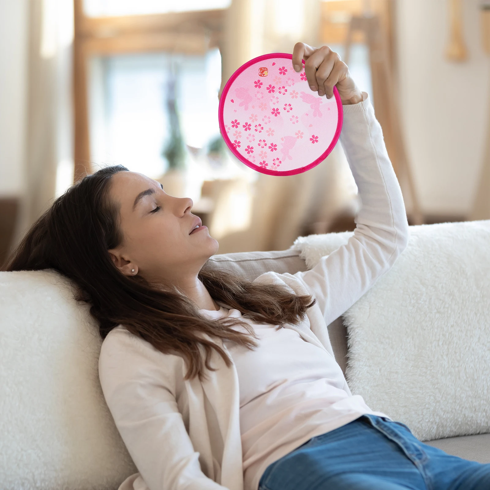 4Pcs Classic Foldable Fan Handheld Round Fan Summer Travel Dance Prop Lightweight Carry
4Pcs Classic Foldable Fan Handheld Round Fan Summer Travel Dance Prop Lightweight Carry