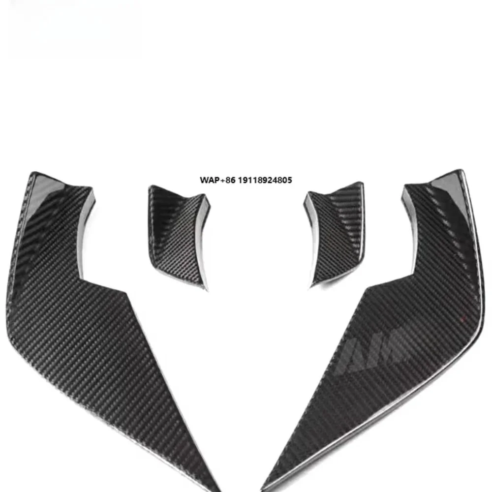 High Quality Fast Delivery Whole Sale Price Dry Carbon Fiber VS Style Bumper Canards Body Kits for M3/M4/G80/G82
High Quality Fast Delivery Whole Sale Price Dry Carbon Fiber VS Style Bumper Canards Body Kits for M3/M4/G80/G82