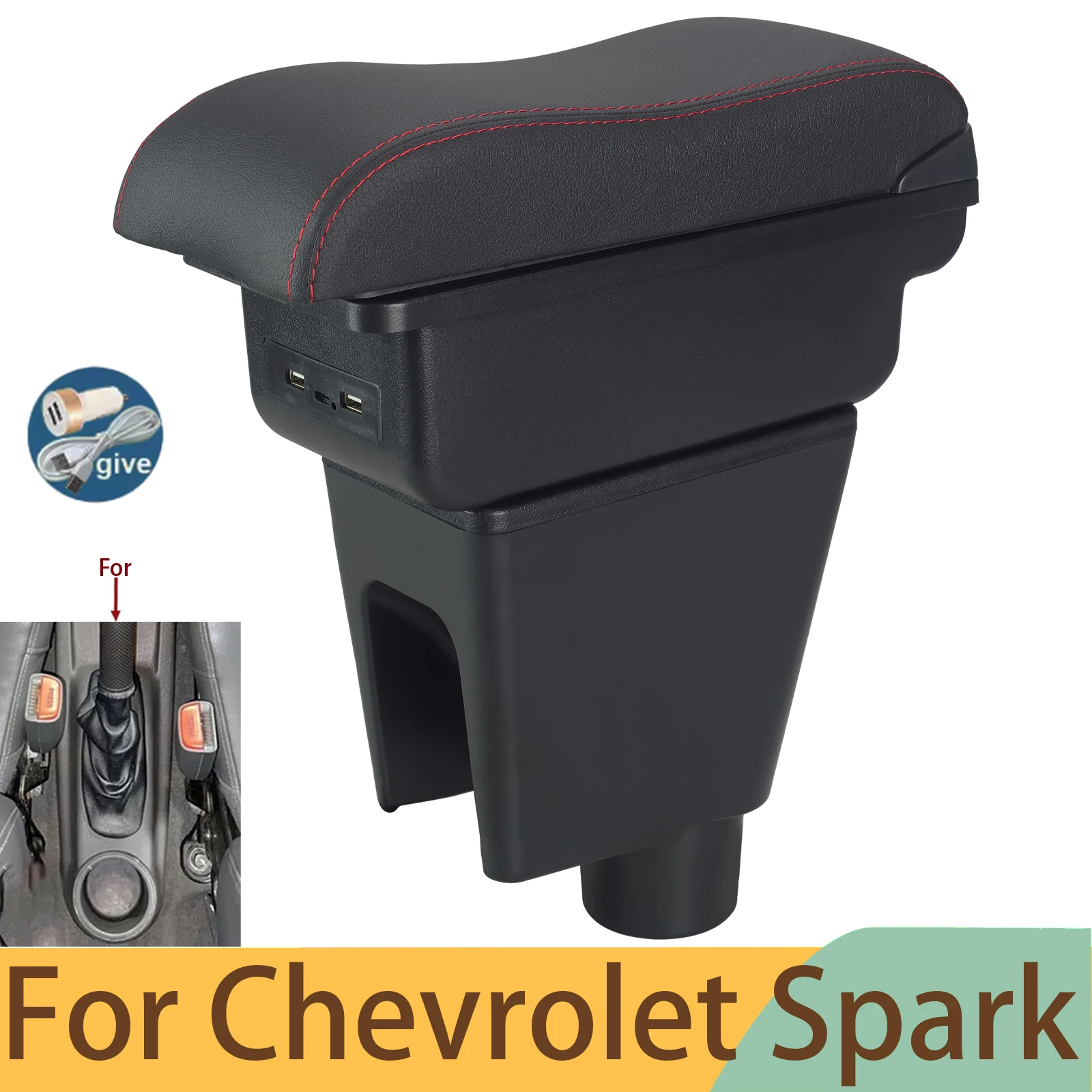 For Chevrolet Spark Armrest Box For Chevrolet Spark 3 III Aveo T200 Car Armrest Storage Box Car Accessories Interior Details
For Chevrolet Spark Armrest Box For Chevrolet Spark 3 III Aveo T200 Car Armrest Storage Box Car Accessories Interior Details