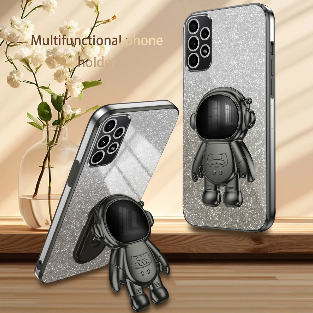 A22 A13 Case For Samsung Galaxy A32 A52 A20 A21 A23 A24 A30 A33 A34 A50 Gradient Glitter Astronaut Holder Soft Silicone Cover
A22 A13 Case For Samsung Galaxy A32 A52 A20 A21 A23 A24 A30 A33 A34 A50 Gradient Glitter Astronaut Holder Soft Silicone Cover