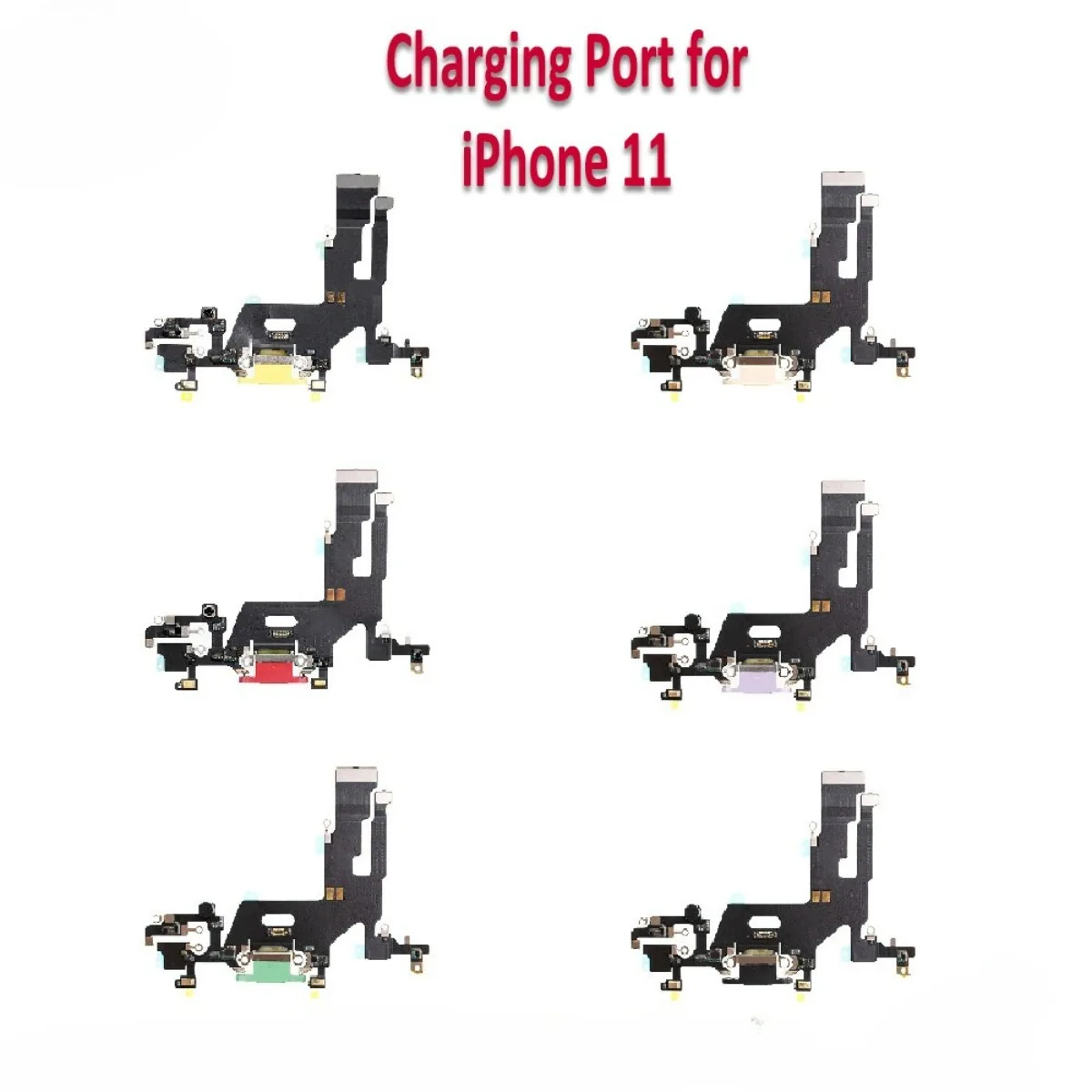 Aftermarket Charging Port Flex Cable for iPhone 11
Aftermarket Charging Port Flex Cable for iPhone 11