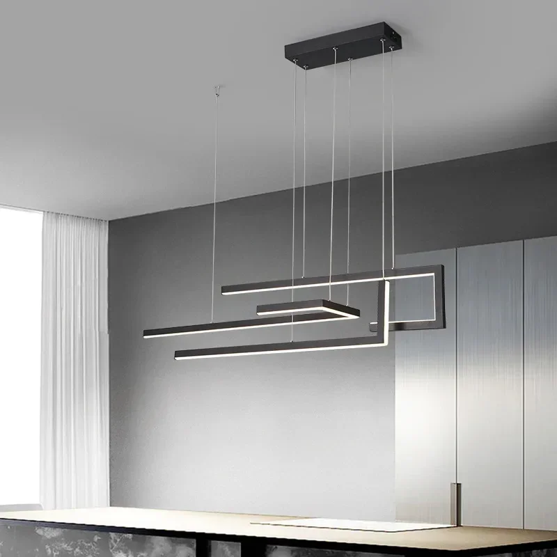 SANDYHA Modern Minimalist Wrought Iron Geometric Pendant Light Hanging Chandelier Living Room Dining Table Lighting Decor
SANDYHA Modern Minimalist Wrought Iron Geometric Pendant Light Hanging Chandelier Living Room Dining Table Lighting Decor