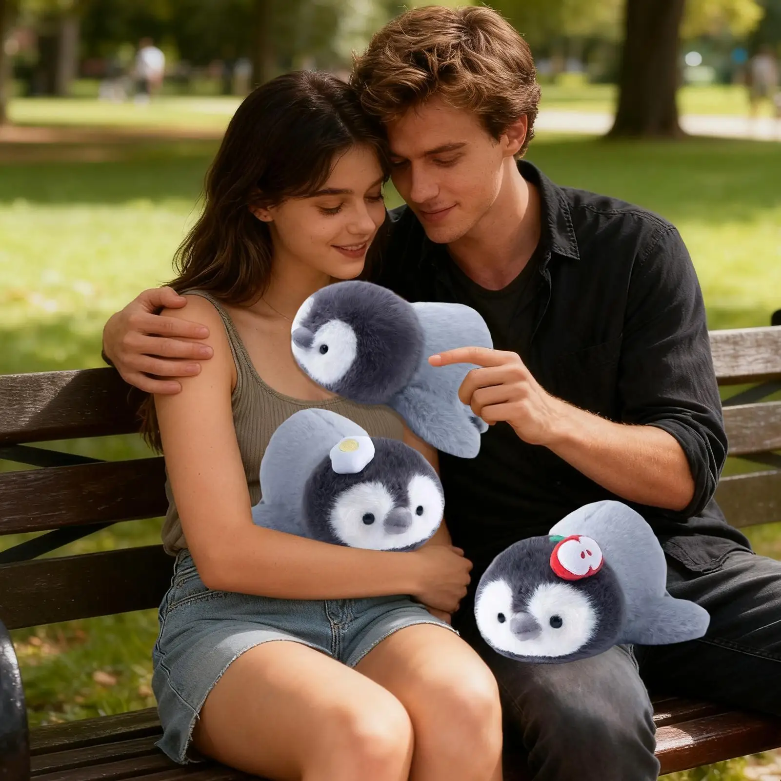 Soft Penguin Plush Stuffed Hugging Toy Cute Cartoon Couple Penguin Doll Toy Home Decoration Toy Atmosphere Decor Birthday Gift
Soft Penguin Plush Stuffed Hugging Toy Cute Cartoon Couple Penguin Doll Toy Home Decoration Toy Atmosphere Decor Birthday Gift