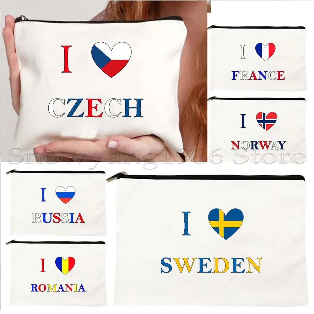 Jordan Belgium Czech Kuwait Qatar Norway Egypt Sweden Syria Russia Yemen Serbia Heart Flag Cosmetic Makeup Bag Pouch Pencil Case
Jordan Belgium Czech Kuwait Qatar Norway Egypt Sweden Syria Russia Yemen Serbia Heart Flag Cosmetic Makeup Bag Pouch Pencil Case