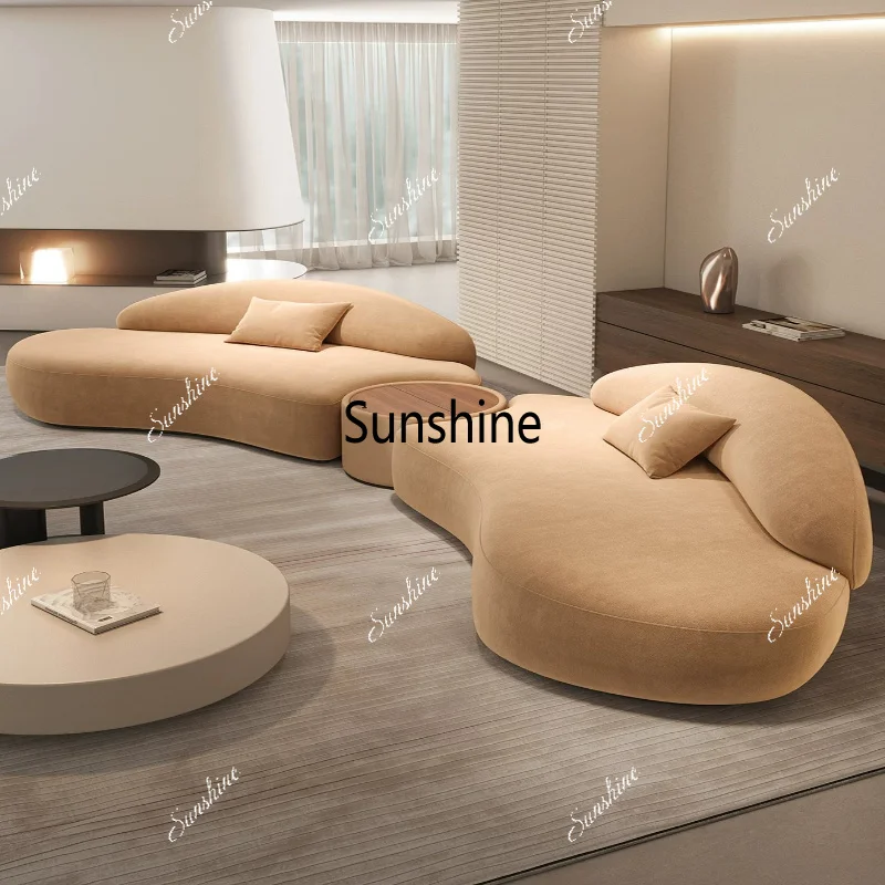 Design of Italian Minimalist Atmospheric Ring Living Room Medieval Corner Fabric Sofa
Design of Italian Minimalist Atmospheric Ring Living Room Medieval Corner Fabric Sofa
