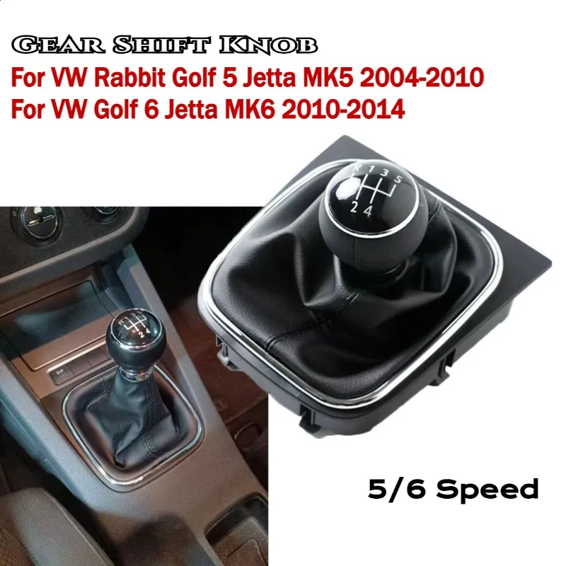 Ручка переключения передач 5/6 скоростей с кожаным воротником для Volkswagen VW Golf 5 V MK5 MK6 Jetta R32 2004-2014, автомобильный стиль
Ручка переключения передач 5/6 скоростей с кожаным воротником для Volkswagen VW Golf 5 V MK5 MK6 Jetta R32 2004-2014, автомобильный стиль