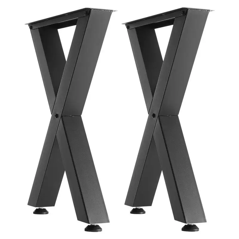Table Legs, 29.5" H x 23.6" W Steel Furniture Legs, Modular Design, Easy Assembly, 2204 lbs Max Load Heavy Duty, for Home Office Desk, Coffee Dinner Bar Tables, Workbench,2 PCS, X Frame, Black
Table Legs, 29.5" H x 23.6" W Steel Furniture Legs, Modular Design, Easy Assembly, 2204 lbs Max Load Heavy Duty, for Home Office Desk, Coffee Dinner Bar Tables, Workbench,2 PCS, X Frame, Black